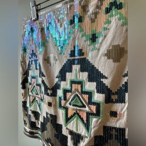 Small Sequin Skirt - Express